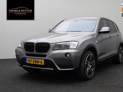 BMW X3 xDrive20i High Executive 2012 NAP | Xenon | Cruise control | Navigatie | 20'' Lichtmetaal | PDC | Climate control | Lederen bekleding | Elektrische ramen + spiegels |