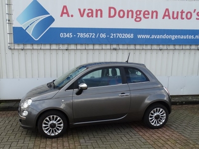 Fiat 500 0.9 TWINAIR T LOUNGE,AIrco,Lichtmetaal,Incl.Nieuwe APK