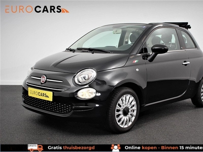 Fiat 500 C 1.2 Lounge Automaat | Leder | Navigatie | Climate control | Cruise Control | Parkeersensoren Achter | Lichtmetalen Velgen |