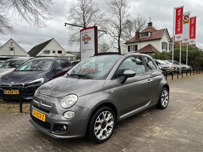 Fiat 500c 0.9 TWINAIR TURBO 500S / LEDER AIRCO-ECC PDC BLUETOOTH