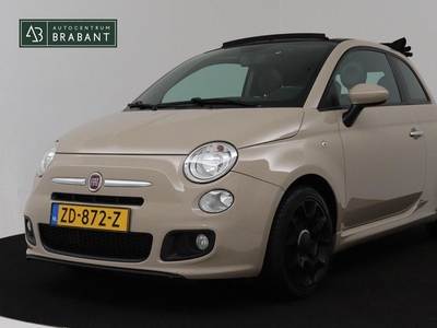 Fiat 500C 0.9 TwinAir Turbo Sport (STUURWIELBEDIENING, OPEN DAK, AIRCO, NETTE AUTO)