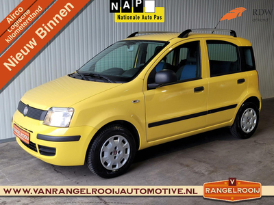 Fiat Panda 1.2 Active, 2e eig., lage km, airco, cv, dakrails, hoge instap