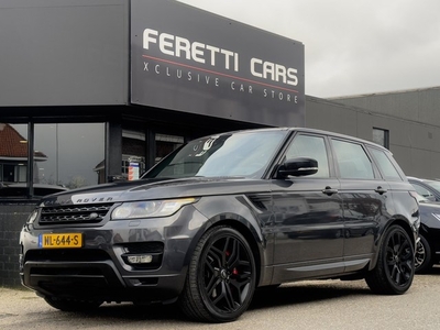 Land Rover Range Rover Sport 3.0 TDV6 AUT8 HSE PANODAK BLACK-EDITION LEDER 22 INCH-LMV NAVI CAMERA LED PDC