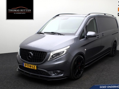 Mercedes-Benz Vito 119 CDI Lang DC Comfort 2018 NAP | Dubbele schuifdeur | Navigatie | Xenon LED | Cruise control | Trekhaak | Airco | Lederen bekleding | PDC | Camera | 19'' Lichtmetaal