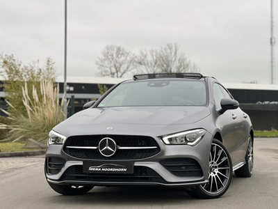 Mercedes CLA-klasse Coupe 250 e AMG CLA250e Panoramadak|Burmester®|Camera 360°|Keyless|AppleCarplay|DAB+|