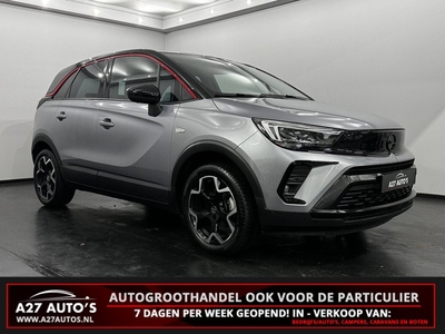 Opel Crossland 1.2 Turbo GS Line Half leder, Navi, Camera, 2 jaar garantie