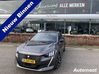 Peugeot 208 1.2 PureTech GT line Clim. control - Cruise control - ParkS-V+A - Navi full map - A-uitrijcam. - Radio/USB/Tel - MFL-Stuurwiel - LMV - CD+AB - Keyless E - Ramen E-V+A - Spiegels E-V+V - V-Stoelen VW - RS - LED