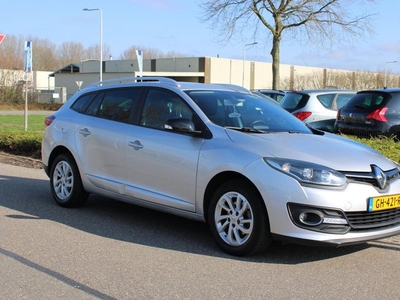 Renault Mégane Estate 1.2 TCe LIMITED-uitv/CLIMA AIRCO/CRUISE CONTROL/ISOFIX/NAVIGATIE/LM-VELG/TREKHAAK/PARKEERSENSOREN/nweAPK/NAP