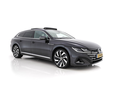 Volkswagen Arteon Shooting Brake 2.0 TSI R-Line Business+ Aut. *PANO | HUD | ACC | SPORT-SEATS | VIRTUAL-COCKPIT | HARMAN/KARDON-AUDIO | NAPPA-VOLLEDER | MATRIX-LED | DAB | KEYLESS | MEMORY-PACK | ECC | PDC | AMBIENT-LIGHT | CAMERA | 19