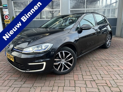 Volkswagen e-Golf e-Golf Bj 2018 Km 15.000 Nap 1e eigen Dealer onderhouden 136pk uniek