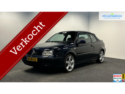 Volkswagen Golf Cabrio 2.0 Classicline AIRCO CRUISE