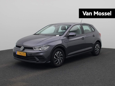 Volkswagen Polo 1.0 TSI Life 95 PK | Apple carplay | Android auto | LED | Lichtmetalen velgen | Adaptive Cruise control | Fabrieksgarantie tot 2027 |