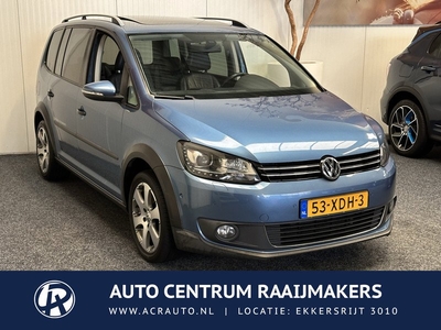 Volkswagen Touran 1.4 TSI Cross LEDER NAVIGATIE CRUISE CONTROL PANORAMA SCHUIF/KANTELDAK ACHTERUITRIJCAMERA ZEER MOOI !! LOCATIE 3010 DEK