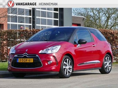 Citroën DS3 1.2 VTi So Chic | leder | stoelverwarming | navigatie