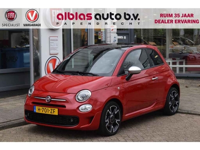 Fiat 500 1.0 Hybrid Rockstar|Nav|Carplay|Leer|Pano