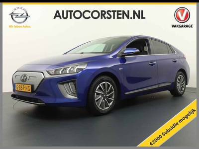 Hyundai IONIQ EV 38 kWh 2.000,- subsidie Camera Apple / Android Leder Adaptive-Cruise Lane-Assist Phone-Projection BlueLink(interieur opwarmen