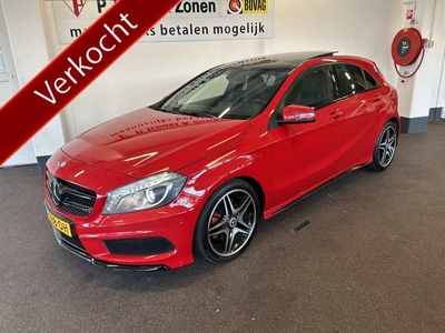 Mercedes-Benz A-Klasse 180 AMG Automaat | Panoramadak | Dealer onderhouden | Adaptief onderstel | Alcantara bekleding | Achteruitrijcamera | Cruise con