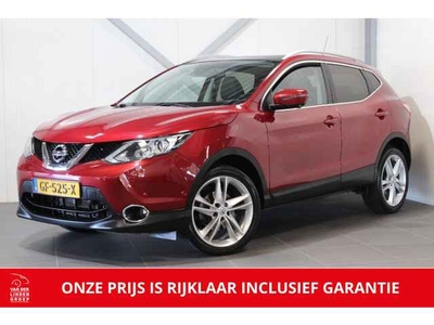 Nissan QASHQAI 1.2 115pk Automaat/Tekna-GlassRoof/Leder/AVM-Camera