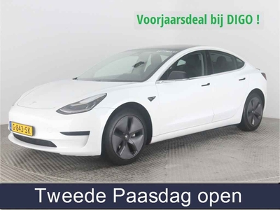 Tesla Model 3 BLACKSTYLE PANODAK STD RANGE RWD PLUS 60 kWH 4% BIJTELLING