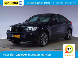 BMW X4 xDrive20i M-pakket Aut. [ Leder Xenon Memory seats]