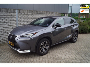 Lexus NX 300h AWD Luxury Line F Sport Autom Panodak Leder Stoelverw Navi Camera Adaptieve Cruise Clima 2x PDC LMV Trekh ENZ.