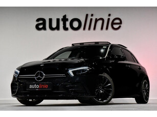 Mercedes-Benz A-klasse AMG 35 4MATIC. Pano, Schaal, Memory, Distro+, Koeling, Leder, Burm, Keyless, Dodeh, Camera, Sfeer!