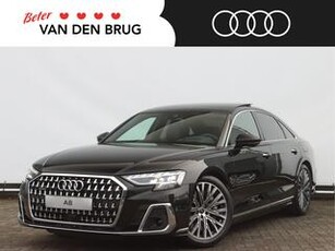 Audi A8 Limousine | 60 TFSIe quattro | 340kW / 462pk | Het voordeel is ? 35.000,- | S-line interieur | Vierwielbesturing | Head up | Pano | B&O | Digitale Matrix | Servo | Trekhaak | 360? camera | Stoelventila