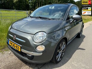 Fiat 500 0.9 TwinAir Lounge met panormadak en airco