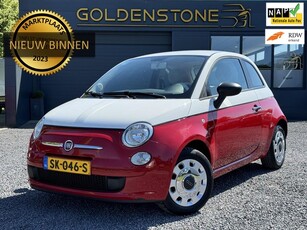 Fiat 500 1.2 Lounge Rood-Wit,2e