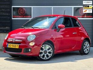 Fiat 500 1.2 Lounge Sport 69PK Digi Dash Airco Half leder