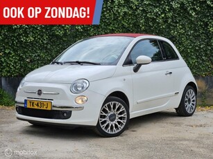 Fiat 500 C 1.2 Lounge Cabrio Airco Nieuwe Koppeling!