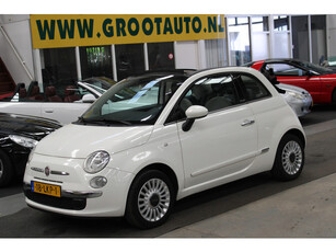 Fiat 500C 1.2 Lounge Automaat Airco, Cruise control, Start/Stop