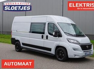 Fiat DUCATO 3.5T L3H2 47 kWh Snellaad functie (50KWH) |Verzwaarde uitvoering |Ramen |Navigatie |Climate Control |Achteruitrijcamera |LED |DAB+ |Airbags voor en zijkant |Nieuwstaat |Muisgrijs | VOL VOL OPTIE S