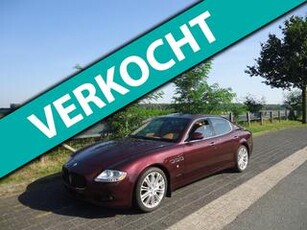 Maserati 4200 GT Quattroporte 4.2 Executive ZF Aut. 2012