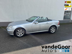 MERCEDES SLK-KLASSE 200 K., '00, 6-BAK, IN TOPSTAAT, KEURIGE YOUNGTIMER !