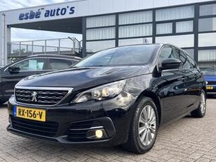 Peugeot 308 SW 1.2 PureTech 130 pk Automaat Blue Lease Premium Navigatie Panoramadak Camera Dab Parkeersensoren v+a Carplay Lmv Historie aanwezig NL auto