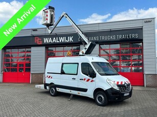 Renault Master hoogwerker 2x stamped, 407 hours (bj 2016)