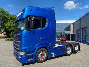 Scania NGS S580 V8 / RETARDER / DOUBLE TANK / PARKCOOL /