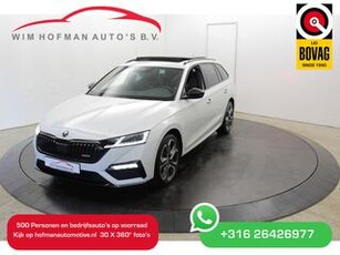 Skoda OCTAVIA 245 Pk RS iV Vol Leder Panodak Camera Dodehoek Virtual Parelmoer lak