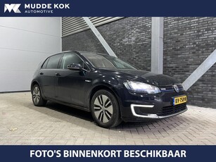 Volkswagen e-Golf e-Golf Vol-Leder Stoelverwarming