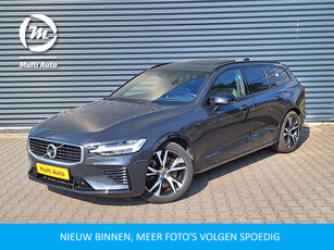 Volvo V60 Plug In Hybrid T8 Twin Engine AWD R-Design 392 PK | PHEV | Panodak | Sportstoelen Memory | DAB | Carplay | Navi | Stoelverwarming | Lederen Bekleding | Head Up Display |