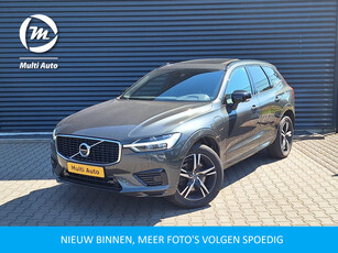 Volvo XC60 Recharge T8 AWD R-Design Plug in Hybrid | PHEV | Panodak | Trekhaak af Fabriek | Lederen Sporstoelen Memory | Adaptive Cruise | Carplay | 360 Camera | Trailer pakket | Stoelventilatie / Stoelverwarming | Sportstoelen |