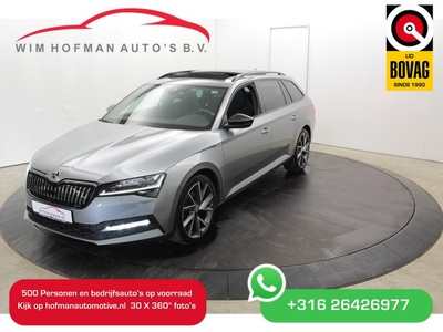 Škoda Superb iV 218PK Sportline RSi Seats Panodak Vol Leder