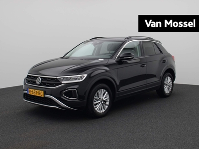 VOLKSWAGEN T-ROC 1.0 TSI Life < Fabrieksgarantie 11-2026| Airco | Lichtmetalen velgen | Navigatie | Parkeersensoren | LED Koplampen |