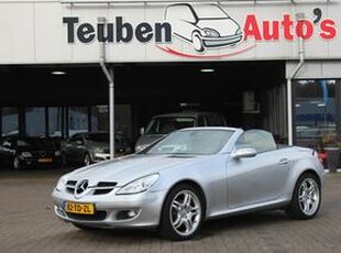 Mercedes-Benz SLK-KLASSE 200 K. Airco, Climate control, Cruise control, Elektrisch cabrio dak, Stoelverwarming