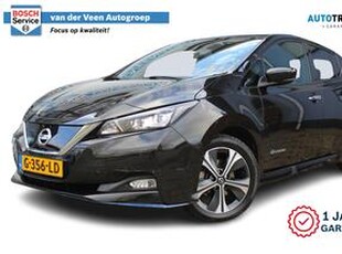 Nissan LEAF 3.Zero Limited Edition 62 kWh | Incl. 1 jaar Garantie | Wegenbelastingvrij tot 2030 | 340 KM Actieradius | 1e Eigenaar | BOSE audio systeem | Stuurverwarming | Adaptive cruise | Navi | Airco | Stoelverwarming voor en achter | Parkeersensoren voor en achte