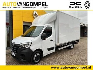 Renault MASTER 165 pk DL/Bakwagen met laadklep T35 2.3 dCi | Dubbel lucht | Laadklep 750kg / Navigatie / Cruisecontrol / Citybox / Meubelbak/mechanisch geveerde stoel Hoogte 2.320 inwendig Breedte 2.220 uitwendig Lengte 4.400 inwendig