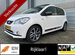 Seat MII Nieuwstaat 1.0 FR Intense *Pano&Open*Cruise*Psens*LMVelg*Climate*1e, eig*Nieuwstaat*APK 01-2026*Inruil mogelijk.