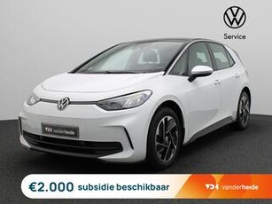 Volkswagen ID.3 Pro 58 kWh 204PK Facelift, achteruitrijcamera, keyless, stuur/stoelverwarming, alarm, 18'' lichtmetaal