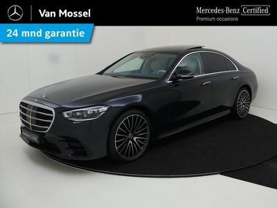 MERCEDES S-KLASSE 350d AMG Line Premium Plus / Panorama dak / Leder / Head- Up / 21 inch AMG multispaak